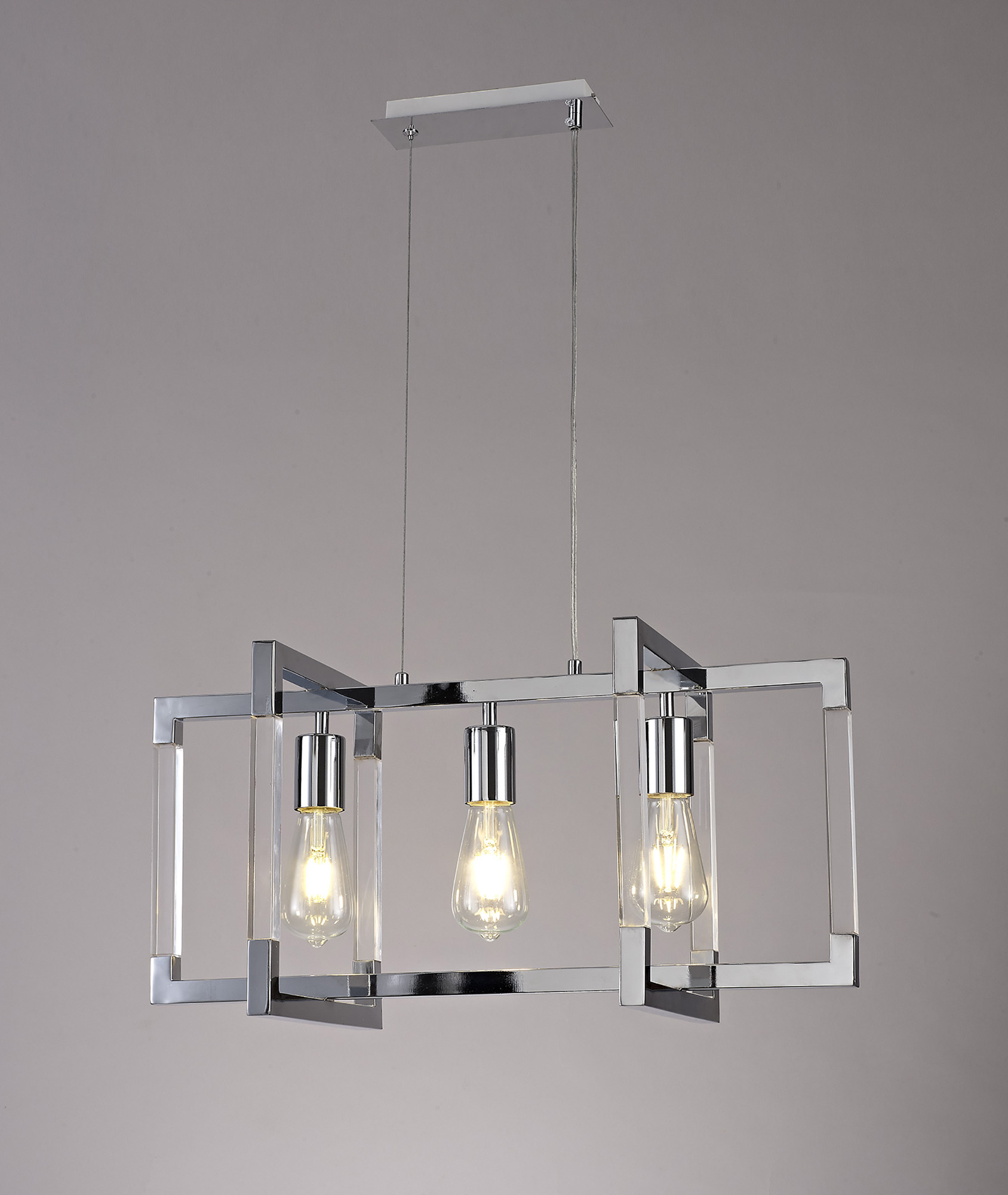 Canto Polished Nickel Ceiling Lights Diyas Contemporary Ceiling Lights